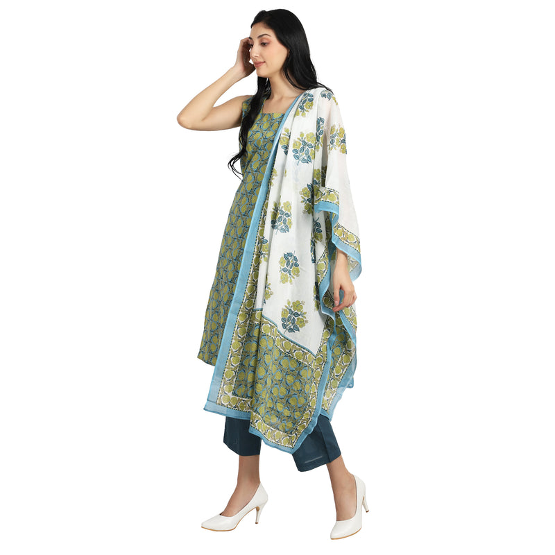 Ziya Green Kurta Set