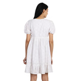 Eira Classic Chikankari Dress