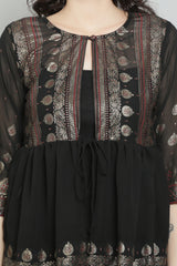 Onyx Short Shrug