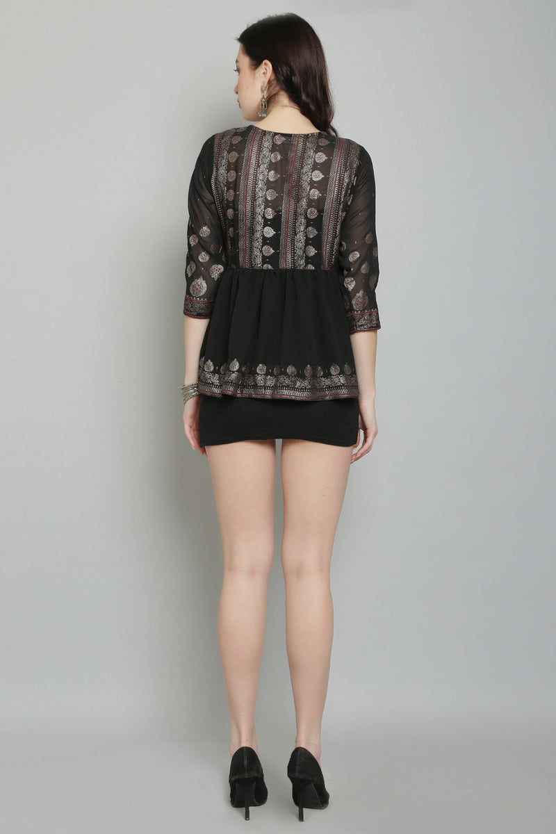 Onyx Short Shrug